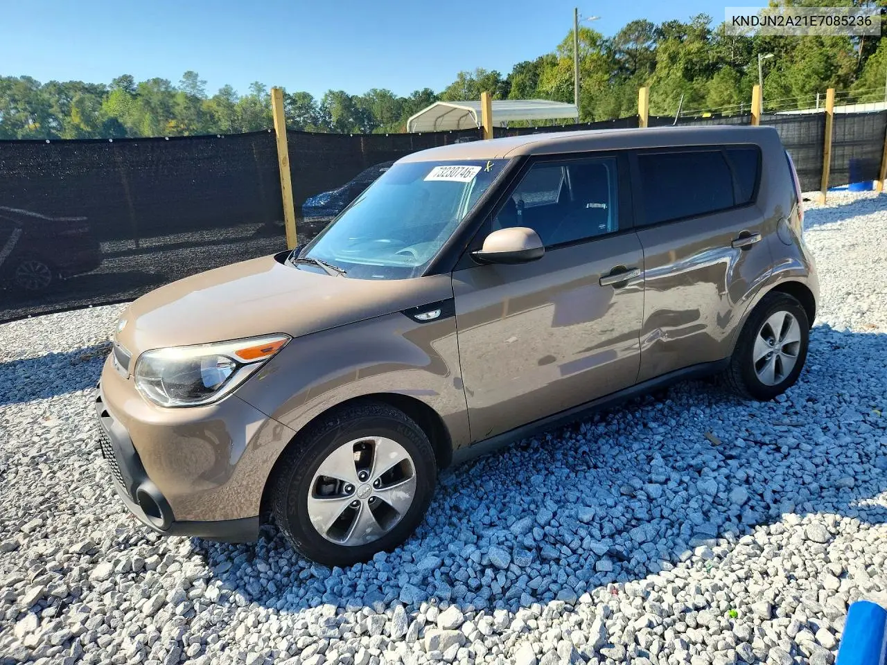 KIA SOUL 2014, VIN KNDJN2A21E7085236