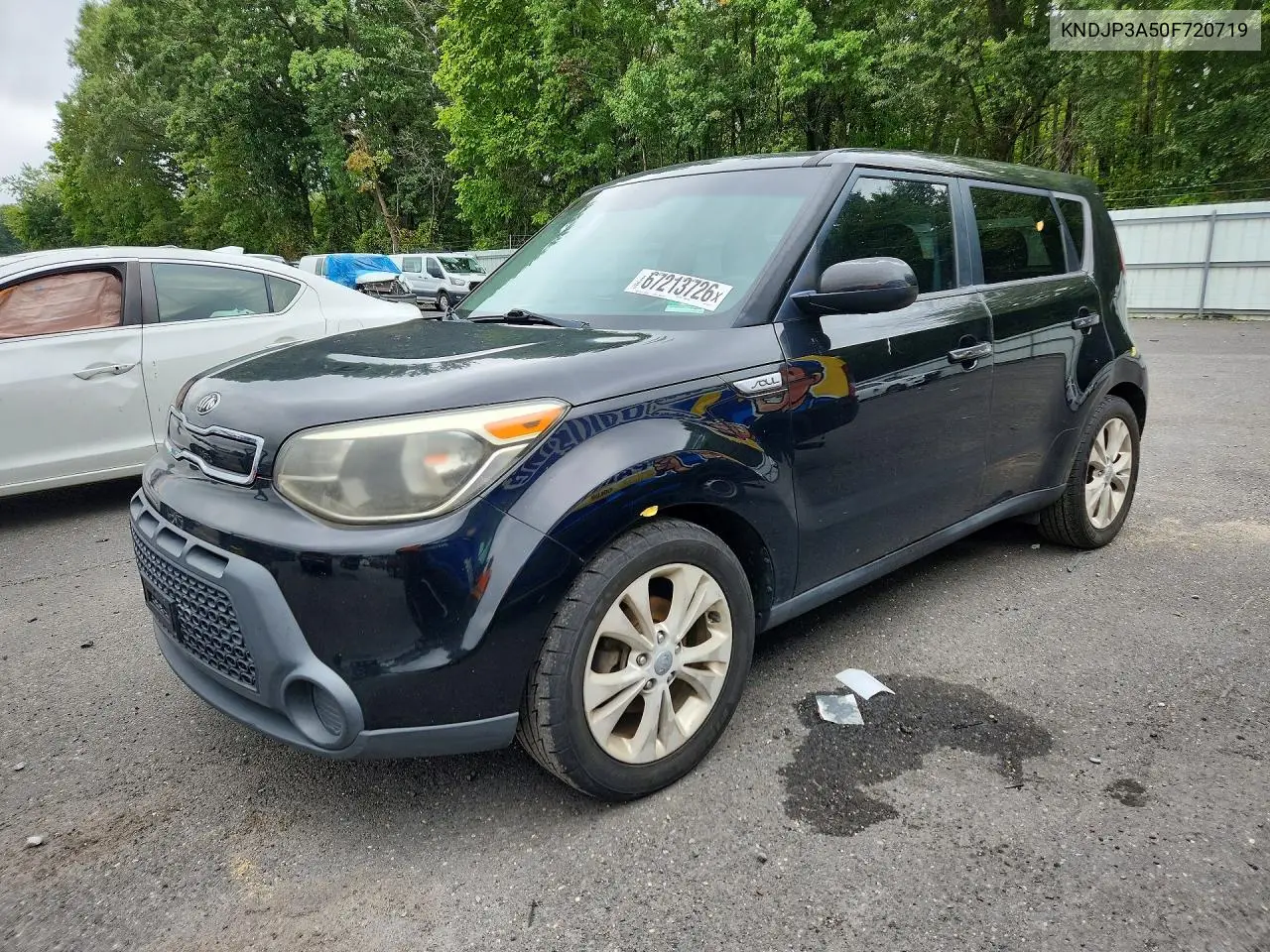 KIA SOUL 2015, VIN KNDJP3A50F7202719