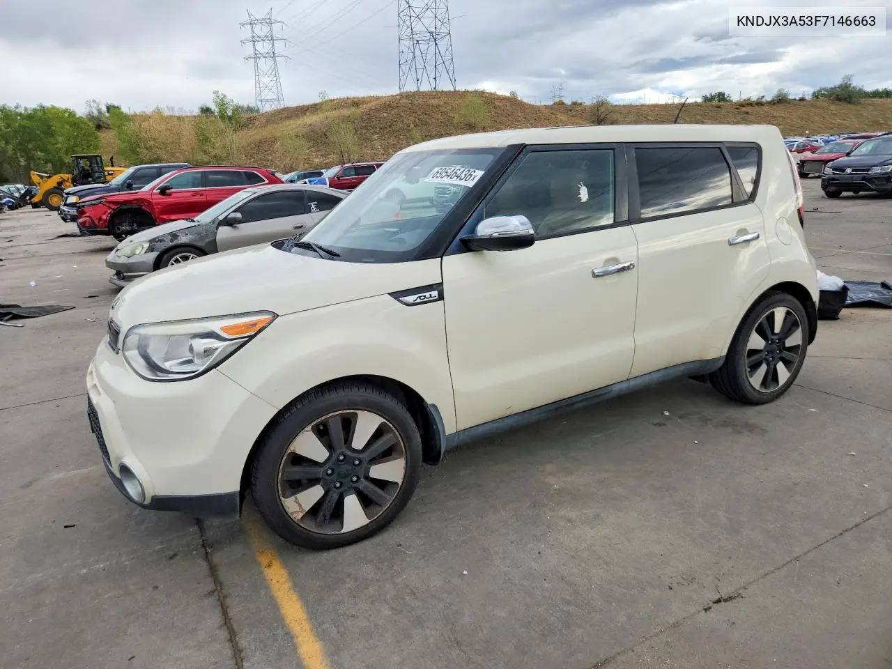 KIA SOUL 2015, VIN KNDJX3A53F7146663