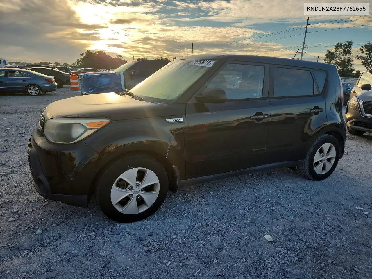 KIA SOUL 2015, VIN KNDJN2A28F7762655