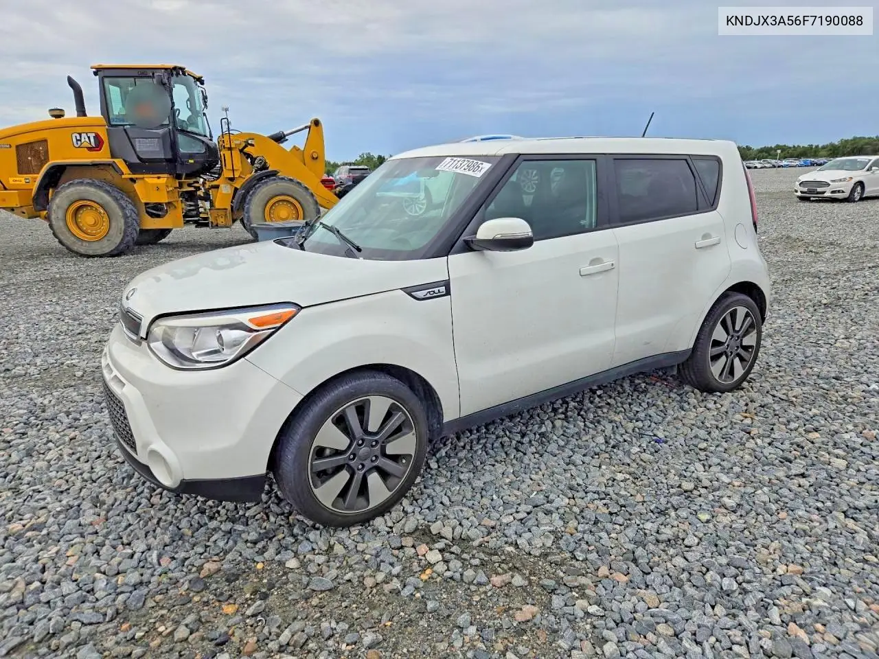 KIA SOUL 2015, VIN KNDJX3A56F7190088