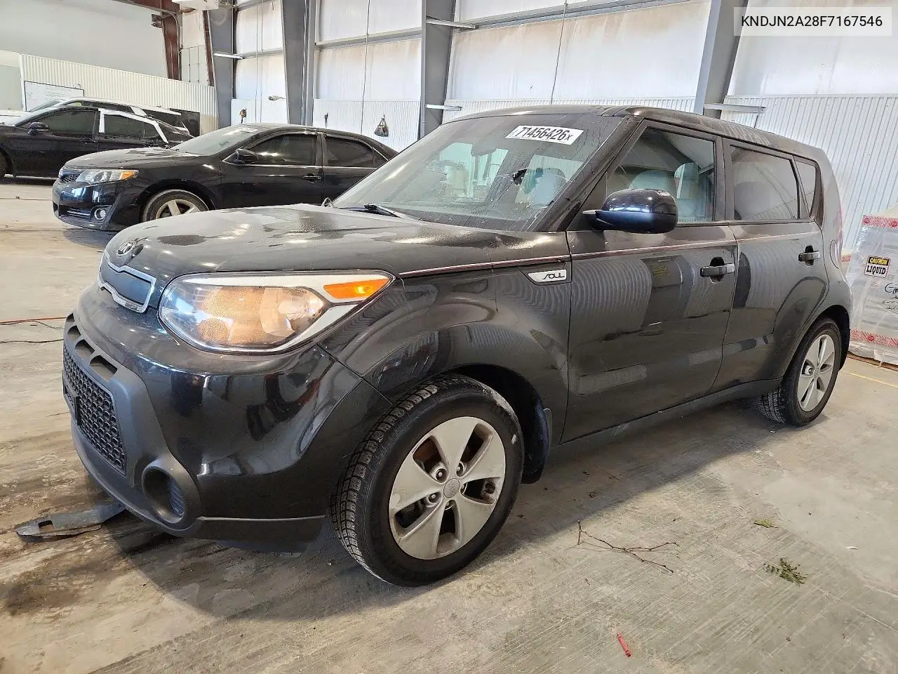 KIA SOUL 2015, VIN KNDJN2A28F7167546