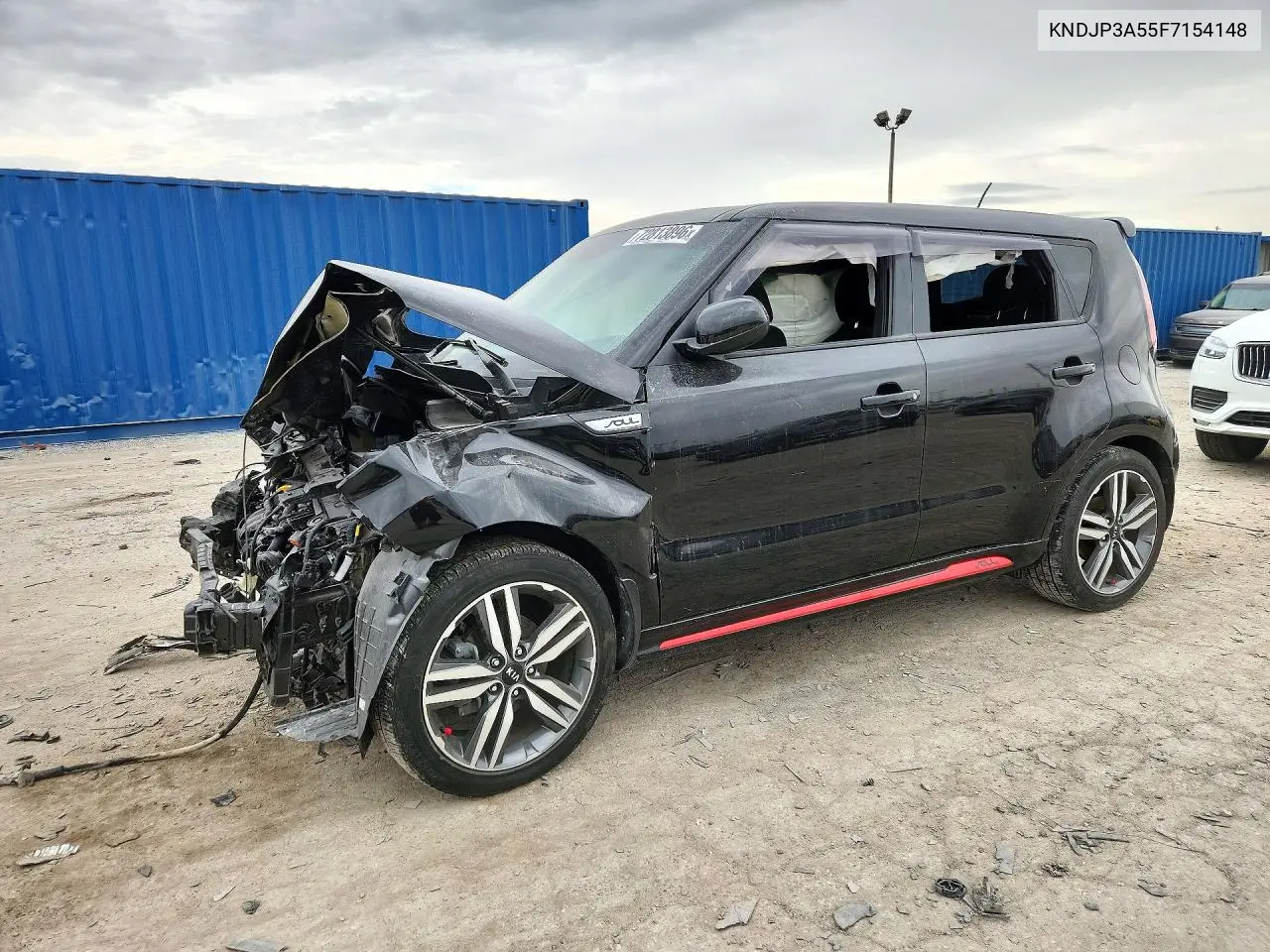 KIA SOUL 2015, VIN KNDJP3A55F7154148