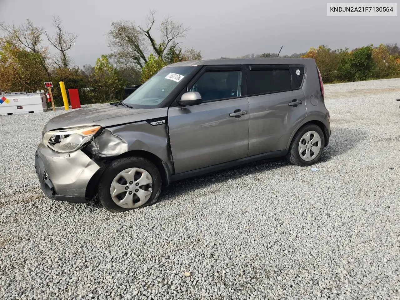KIA SOUL 2015, VIN KNDJN2A21F7130564