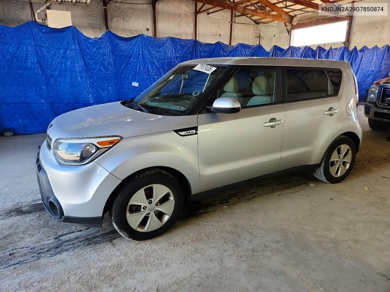 KIA SOUL 2016, VIN KNDJN2A29G7850874