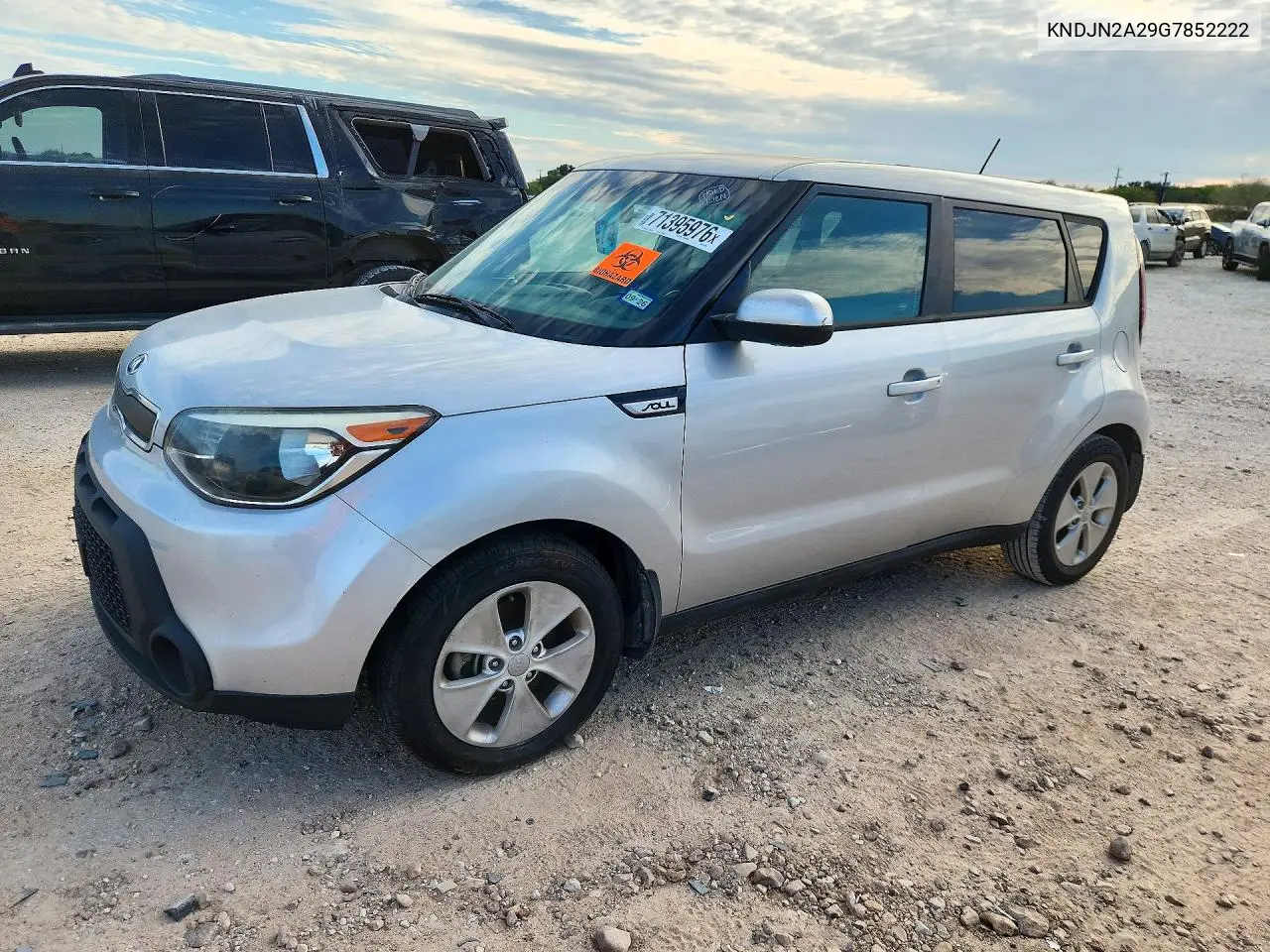 KIA SOUL 2016, VIN KNDJN2A29G7852222