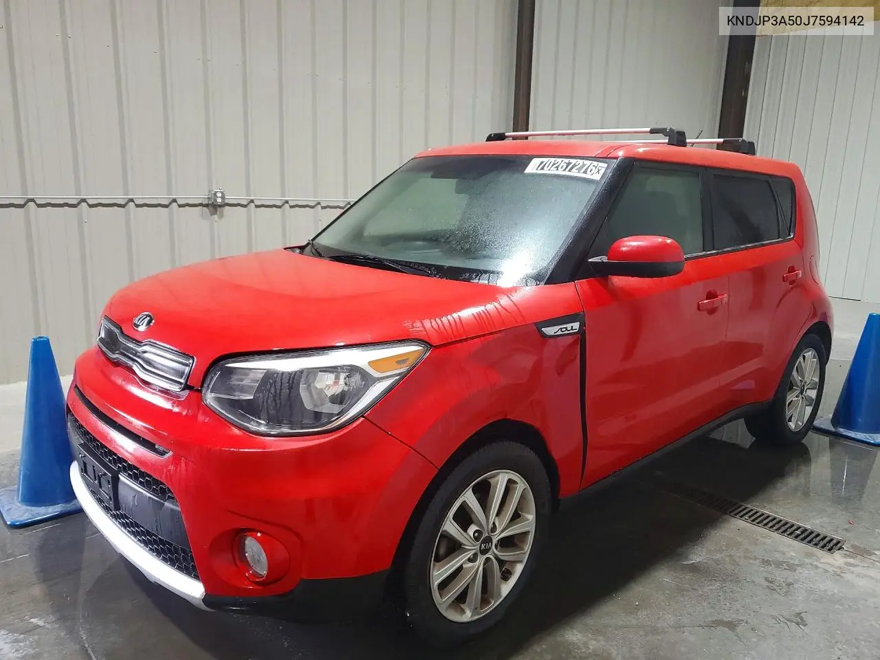 KIA SOUL 2018, VIN KNDJP3A50J7594142