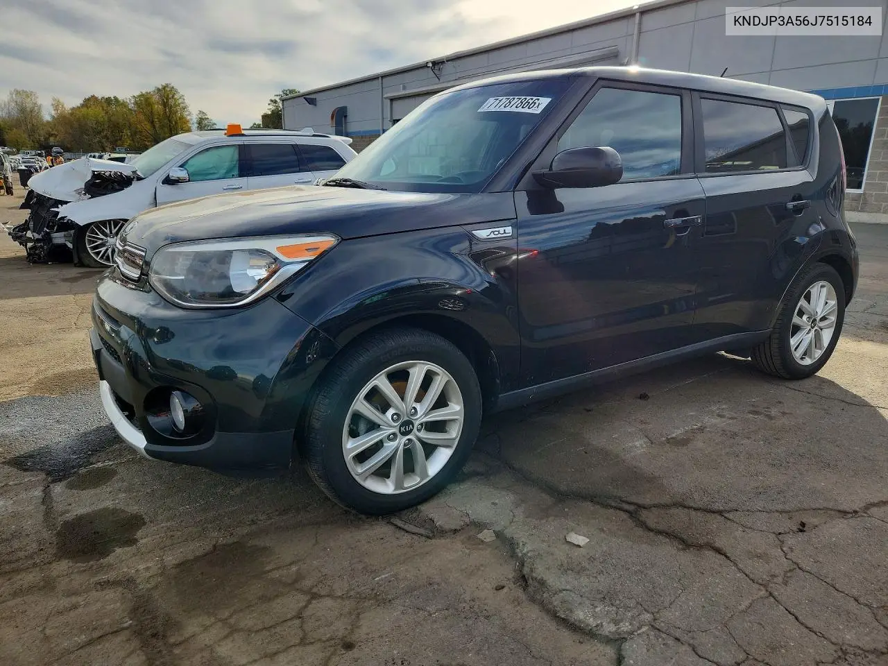 KIA SOUL 2018, VIN KNDJP3A56J7515184