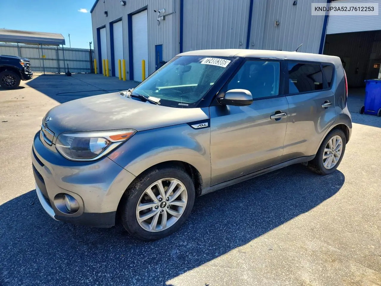 KIA SOUL 2018, VIN KNDJP3A52J7612253