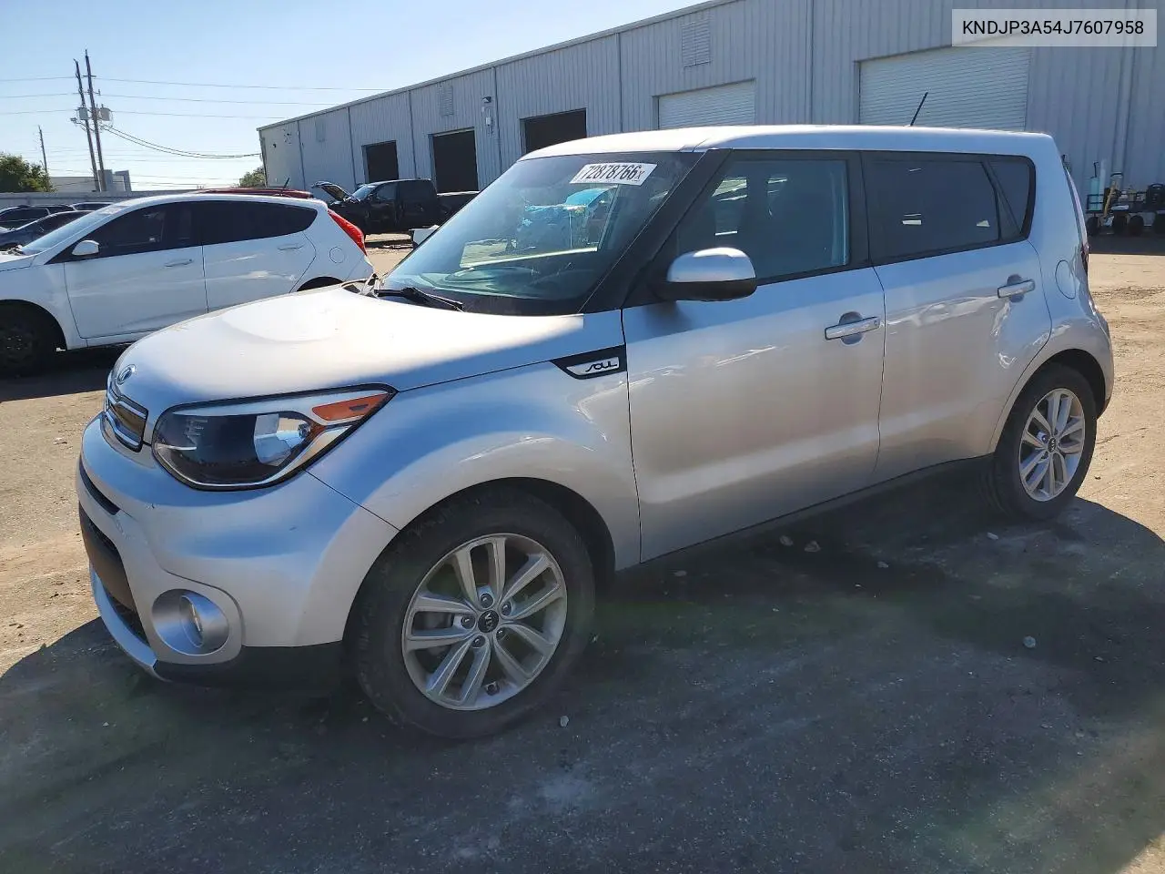 KIA SOUL 2018, VIN KNDJP3A54J7607958