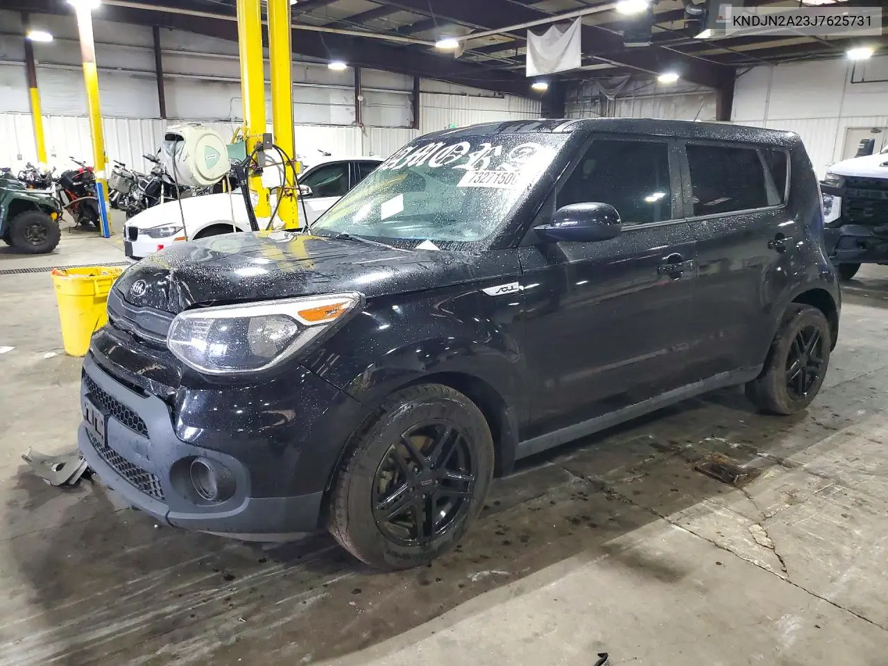 KIA SOUL 2018, VIN KNDJN2A23J7625731