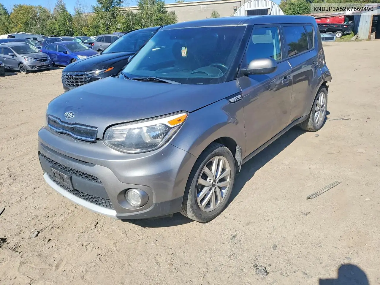 KIA SOUL 2019, VIN KNDJP3A52K7669490