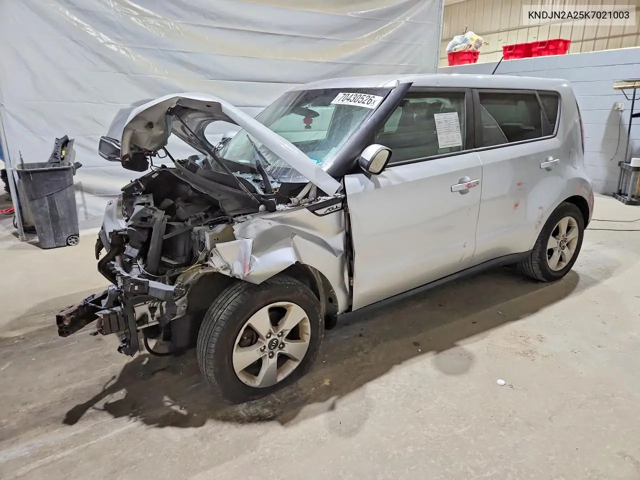 KIA SOUL 2019, VIN KNDJN2A25K7021003