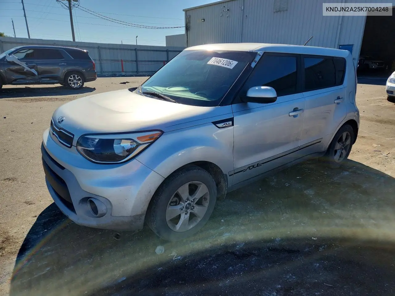 KIA SOUL 2019, VIN KNDJN2A25K7004248