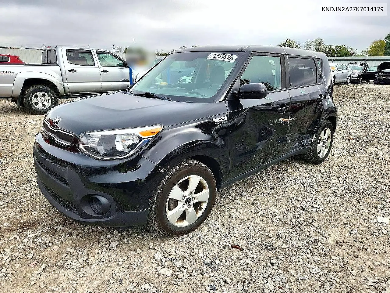KIA SOUL 2019, VIN KNDJN2A27K7014179