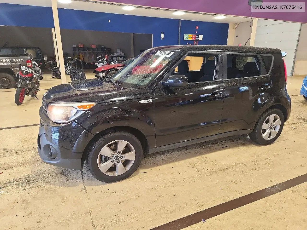 KIA SOUL 2019, VIN KNDJN2A21K7675416