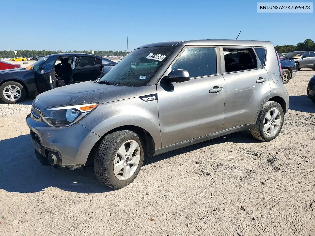 KIA SOUL 2019, VIN KNDJN2A27K7699428