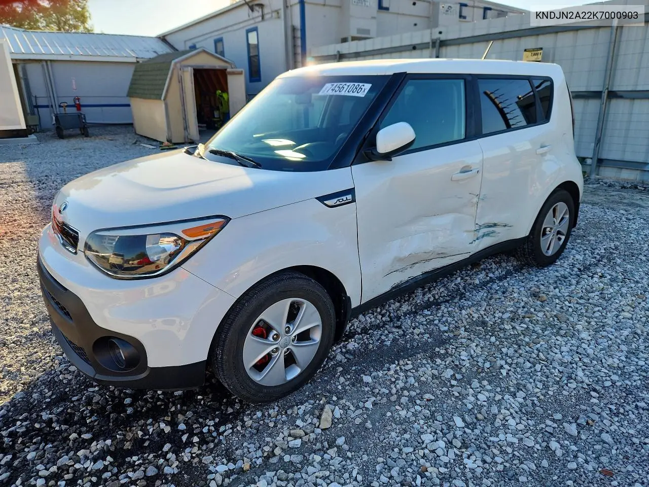 KIA SOUL 2019, VIN KNDJN2A22K7000903