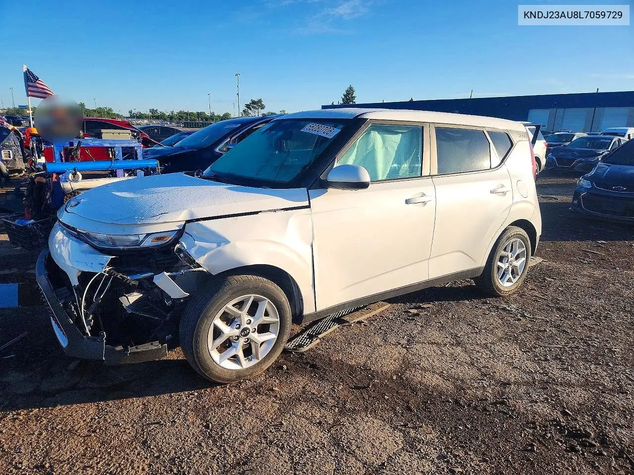 KIA SOUL 2020, VIN KNDJ23AU8L7059729