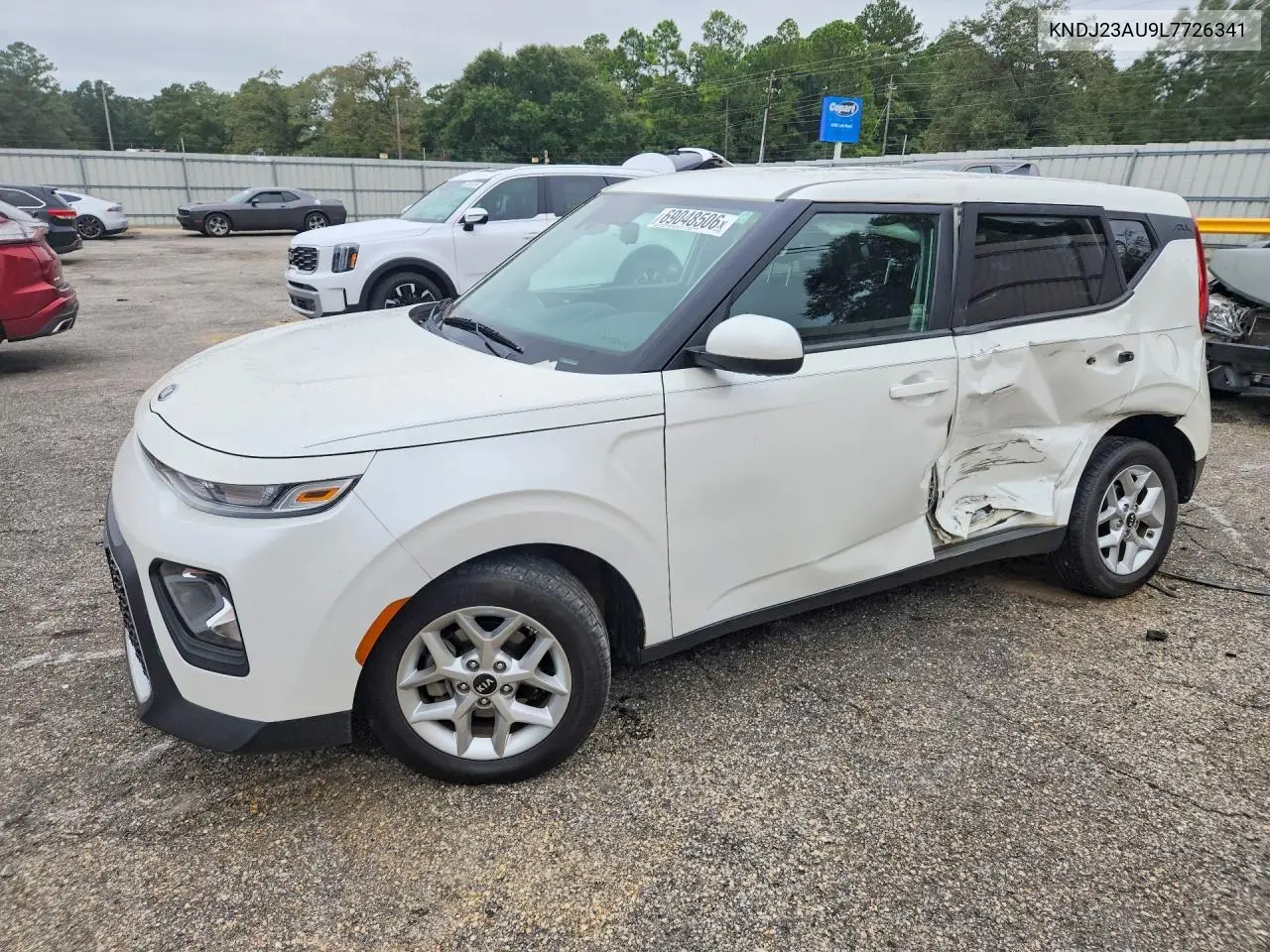 KIA SOUL 2020, VIN KNDJ23AU9L7726341
