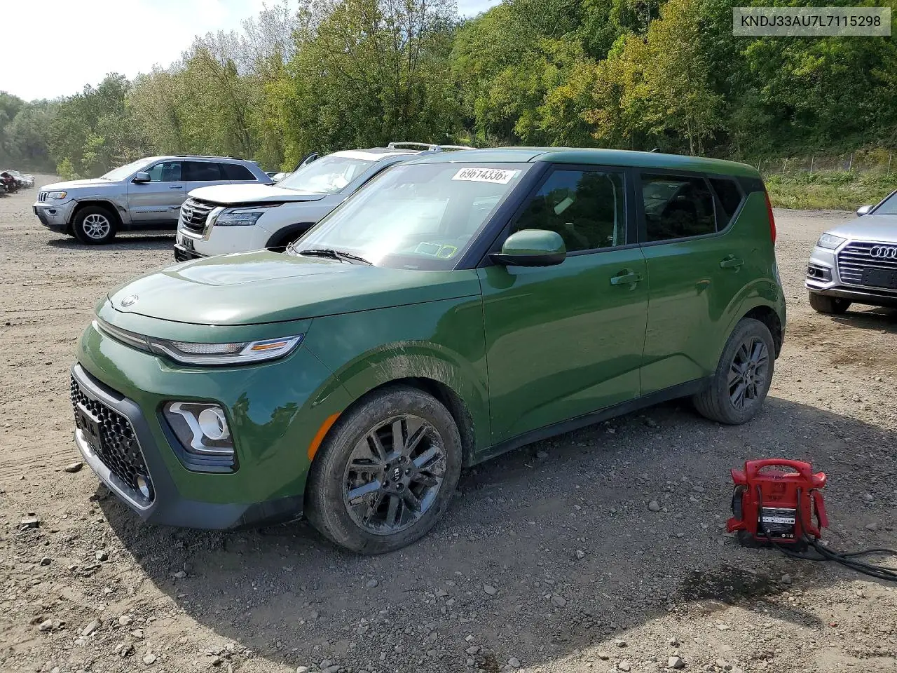 KIA SOUL 2020, VIN KNDJ33AU7L7115298
