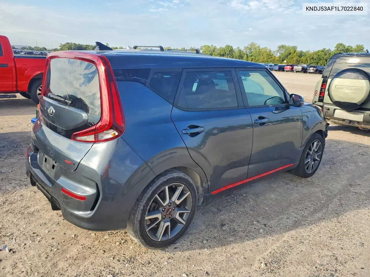 2020 KIA SOUL VIN KNDJ53AF1L7022840 — фото 3