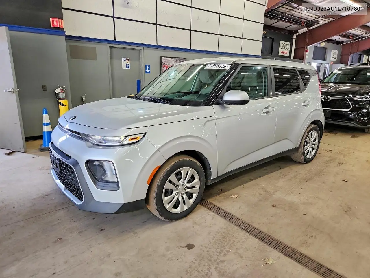 KIA SOUL 2020, VIN KNDJ23AU1L7107801