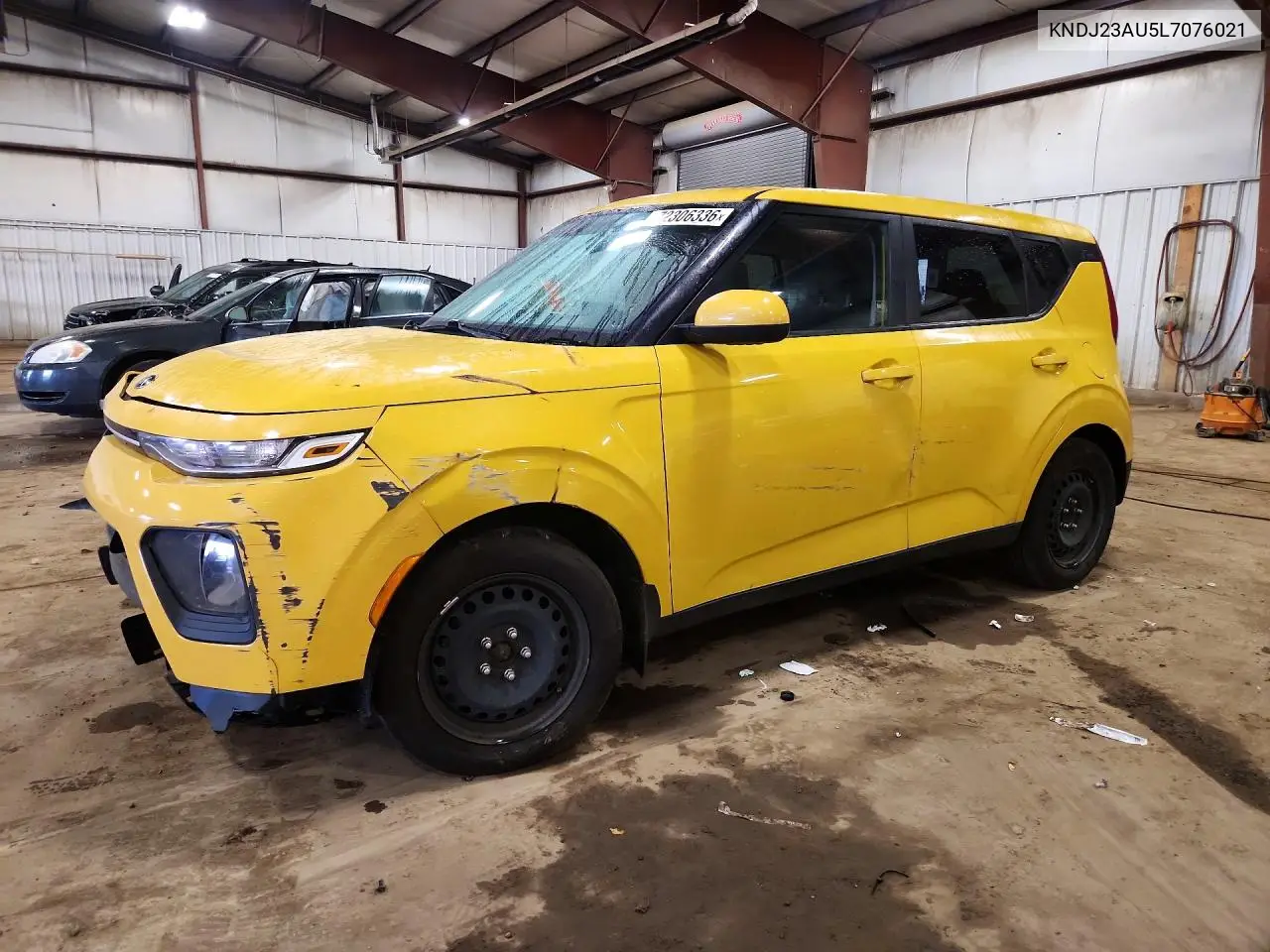 KIA SOUL 2020, VIN KNDJ23AU5L7076021