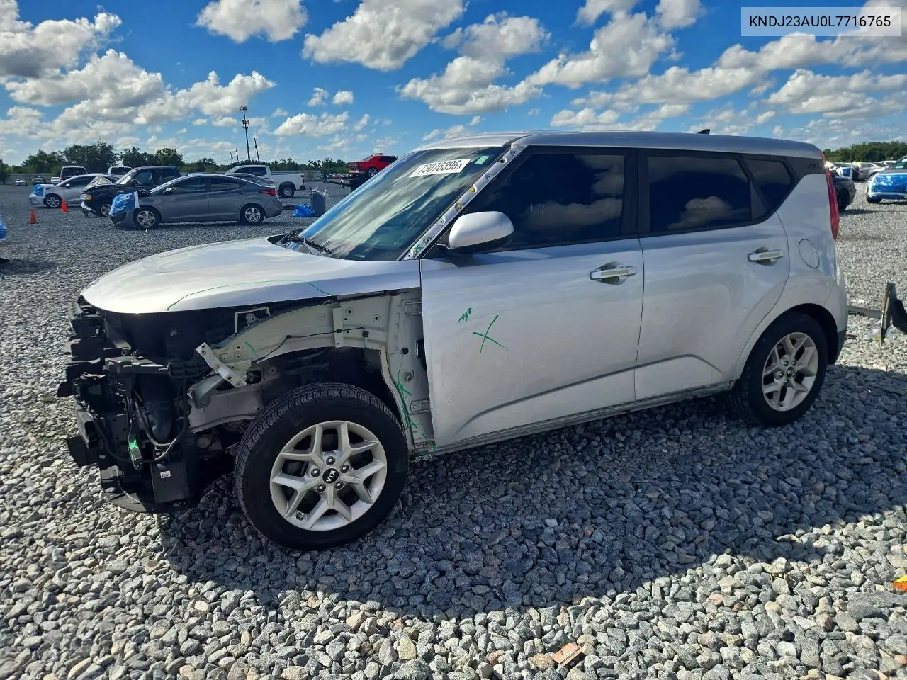 KIA SOUL 2020, VIN KNDJ23AU0L7716765