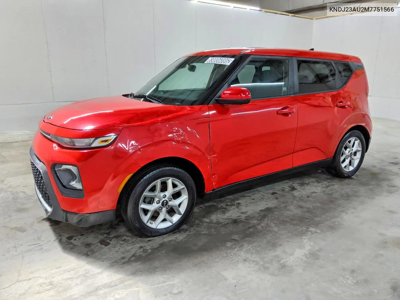 KIA SOUL 2021, VIN KNDJ23AU2M7751566