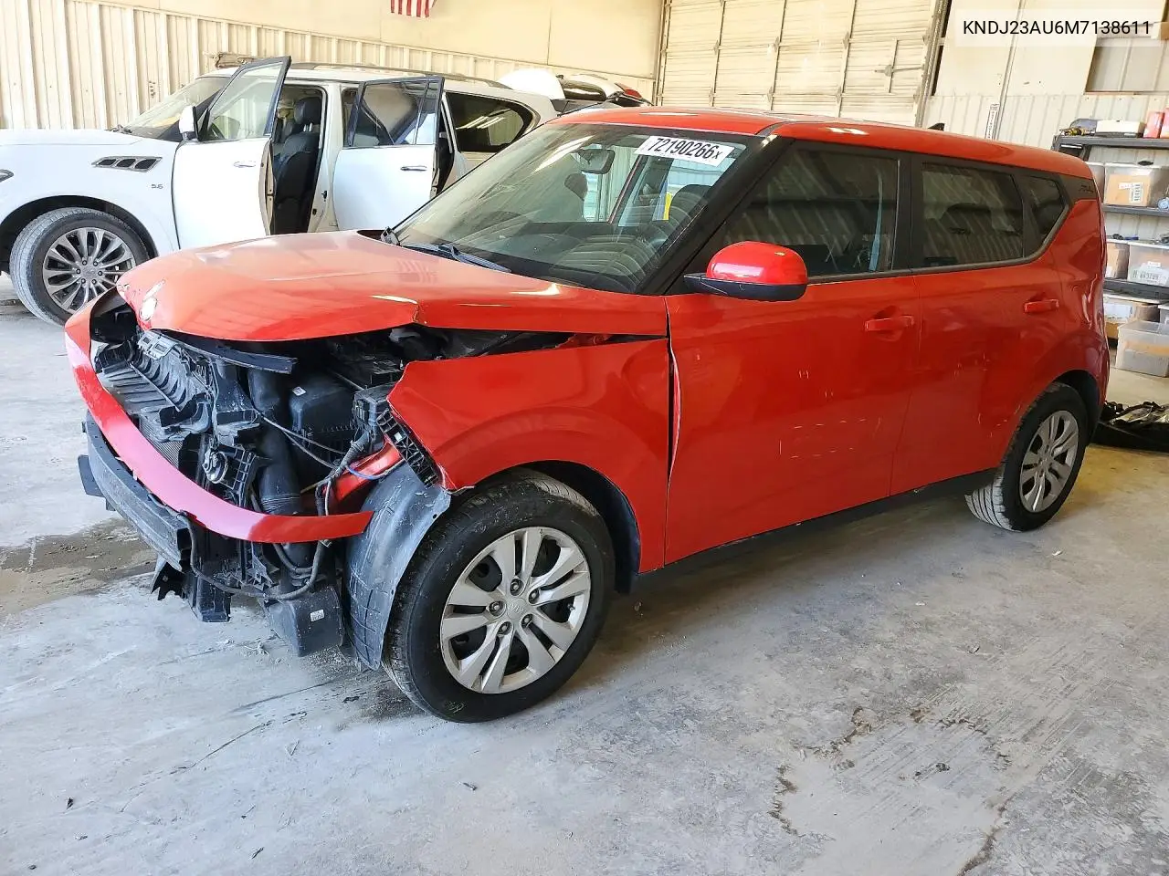 KIA SOUL 2021, VIN KNDJ23AU6M7138611