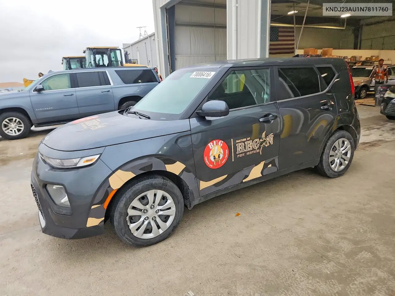 KIA SOUL 2022, VIN KNDJ23AU1N7811760