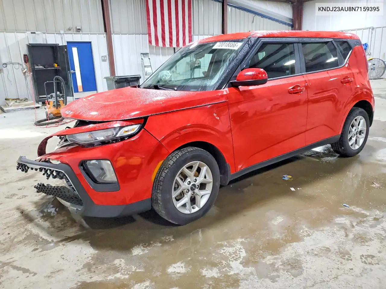 KIA SOUL 2022, VIN KNDJ23AU8N7159395