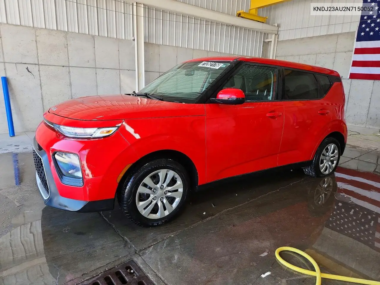 KIA SOUL 2022, VIN KNDJ23AU2N7150062