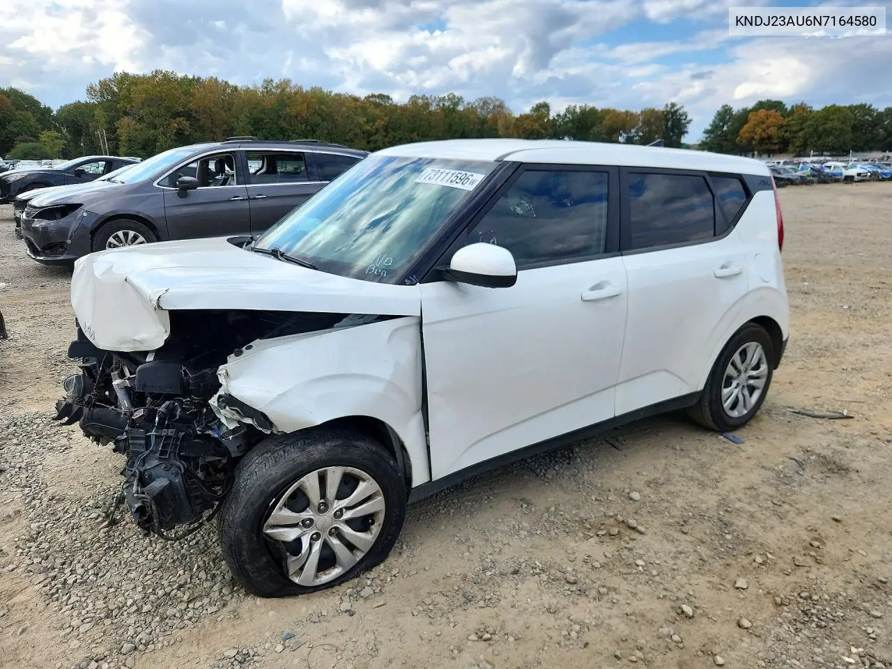 KIA SOUL 2022, VIN KNDJ23AU6N7164580