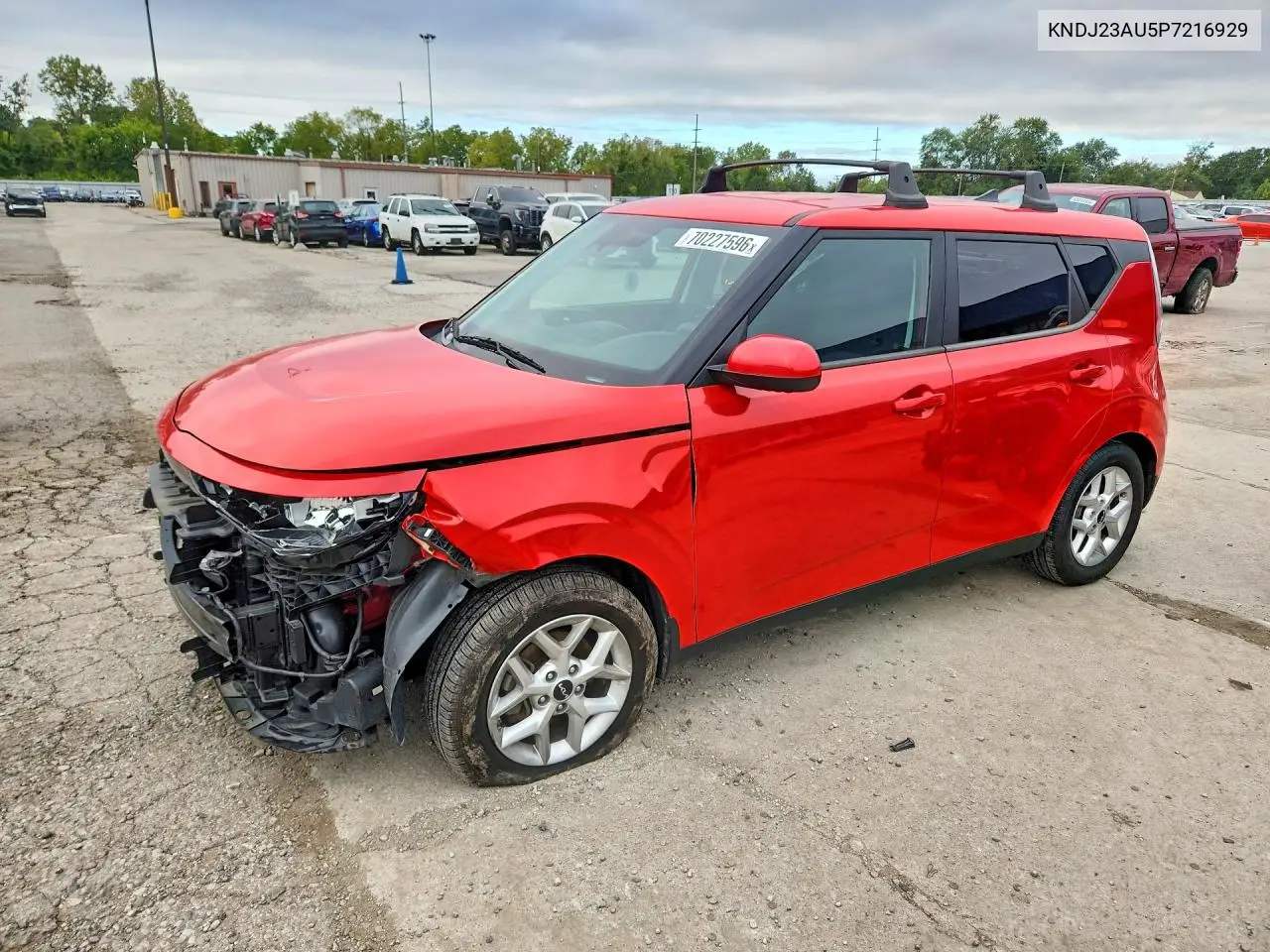 KIA SOUL 2023, VIN KNDJ23AU5P7216929