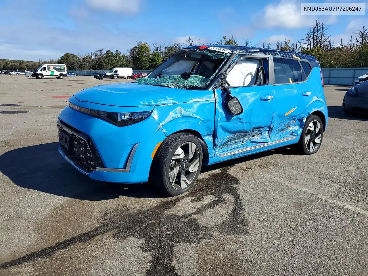 KIA SOUL 2023, VIN KNDJ53AU7P7206247