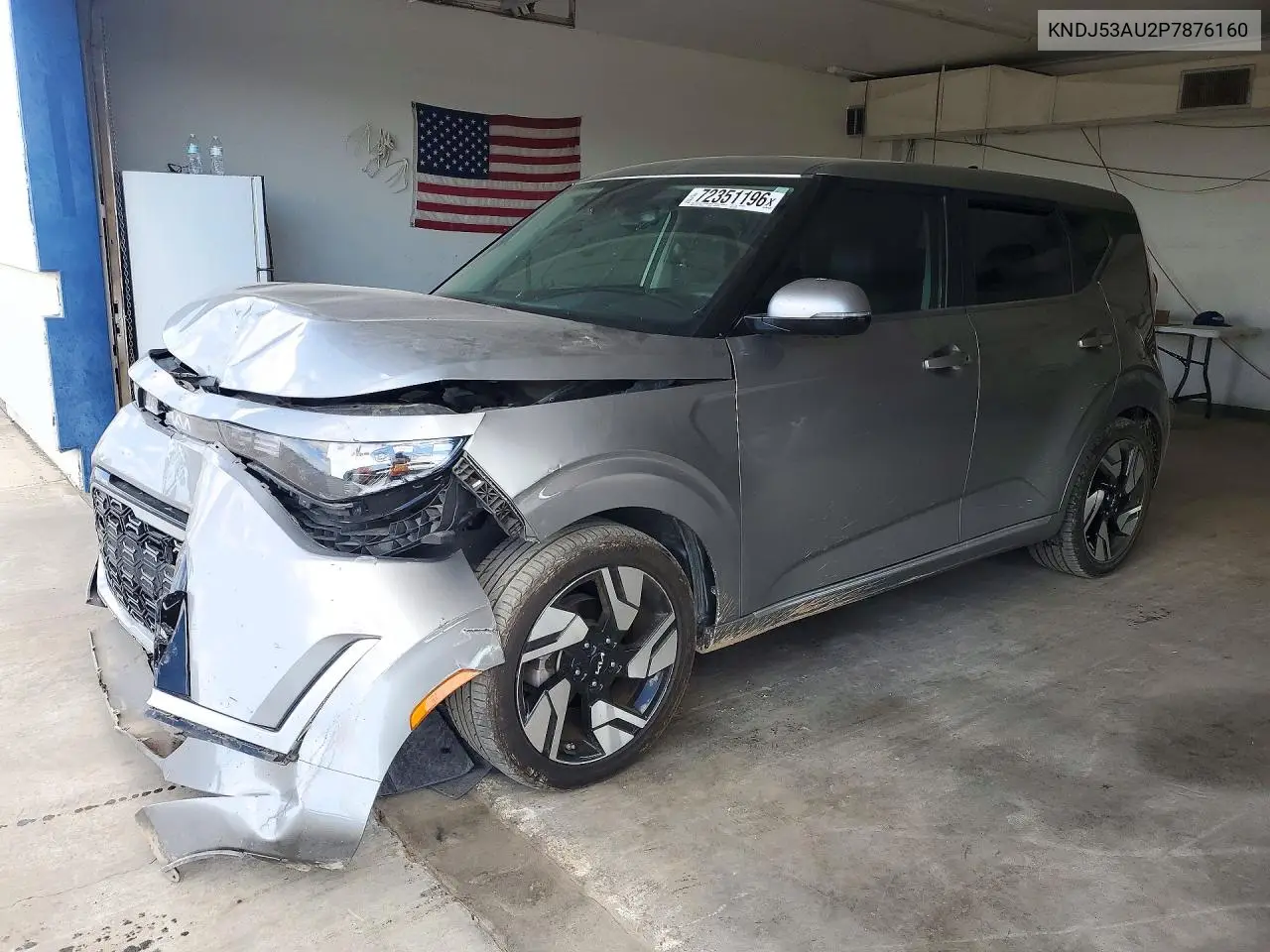 KIA SOUL 2023, VIN KNDJ53AU2P7876160
