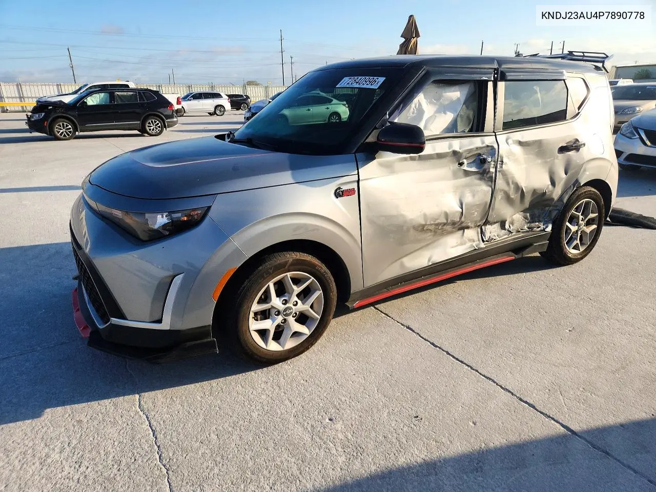 KIA SOUL 2023, VIN KNDJ23AU4P7890778