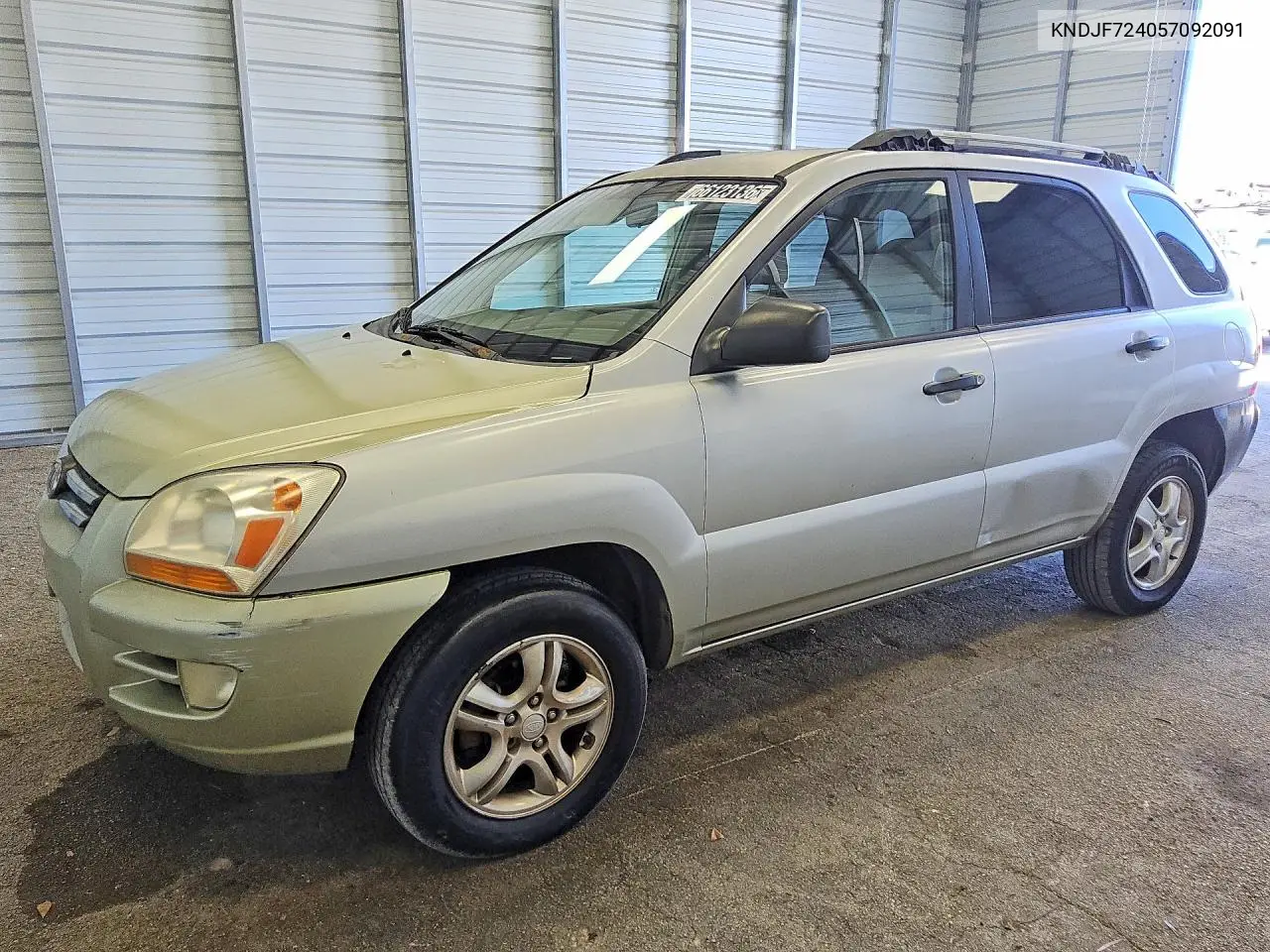 KIA SPORTAGE 2005, VIN KNDJF724057092091