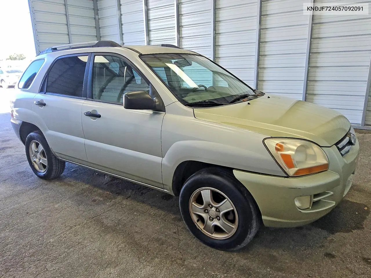 2005 KIA SPORTAGE VIN KNDJF724057092091 — фото 4
