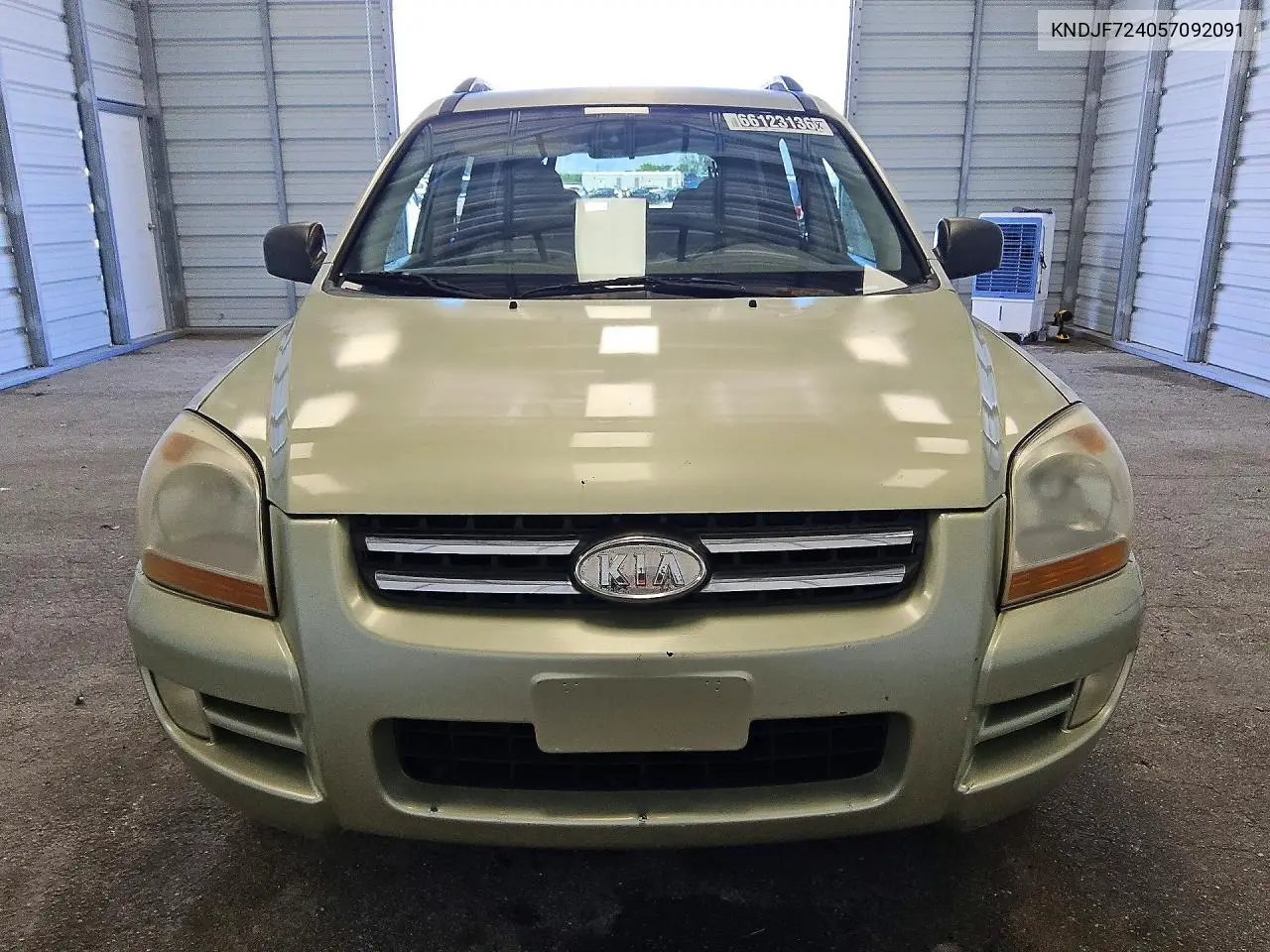 2005 KIA SPORTAGE VIN KNDJF724057092091 — фото 5