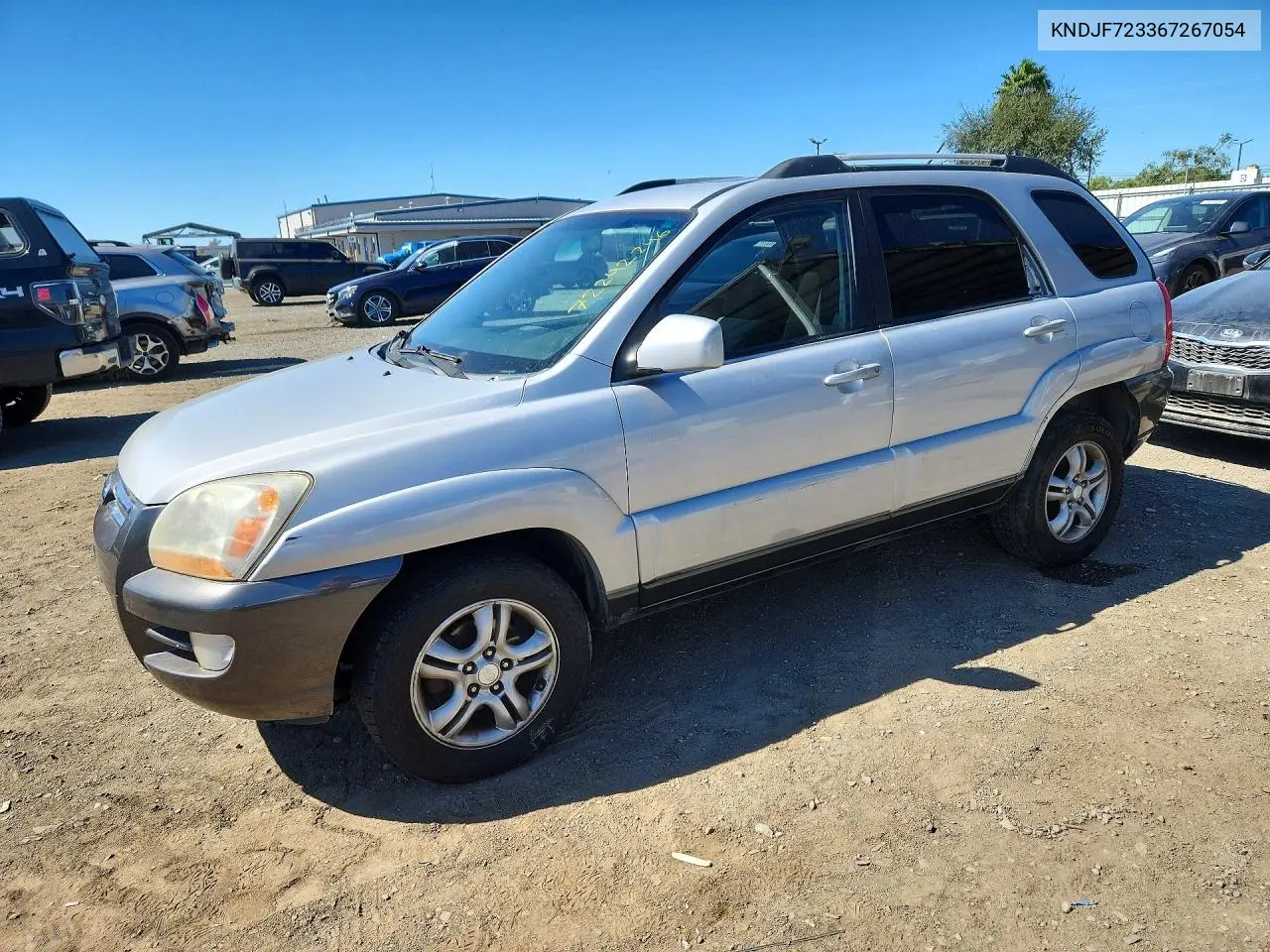 KIA SPORTAGE 2006, VIN KNDJF723367267054
