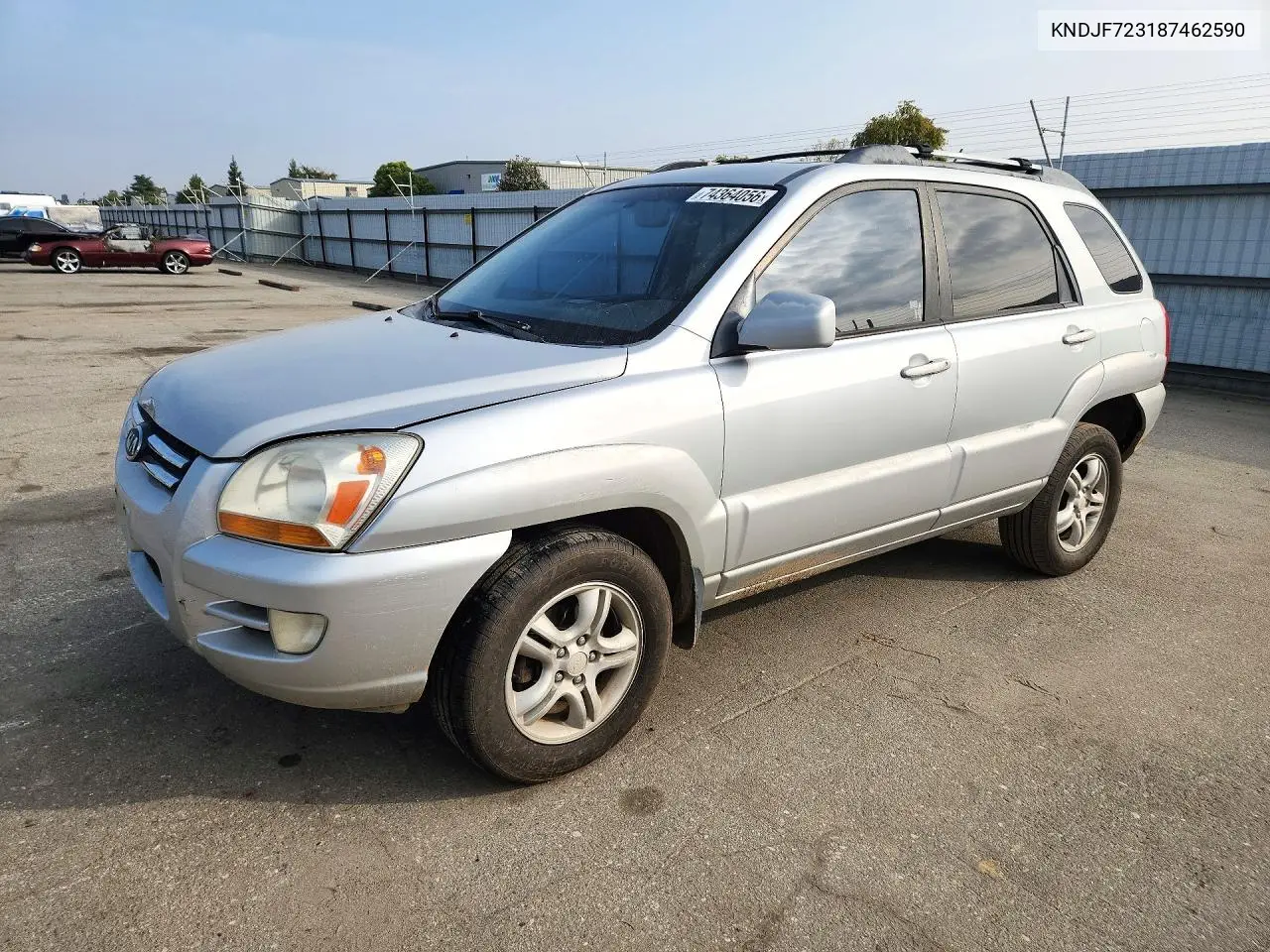 KIA SPORTAGE 2008, VIN KNDJF723187462590