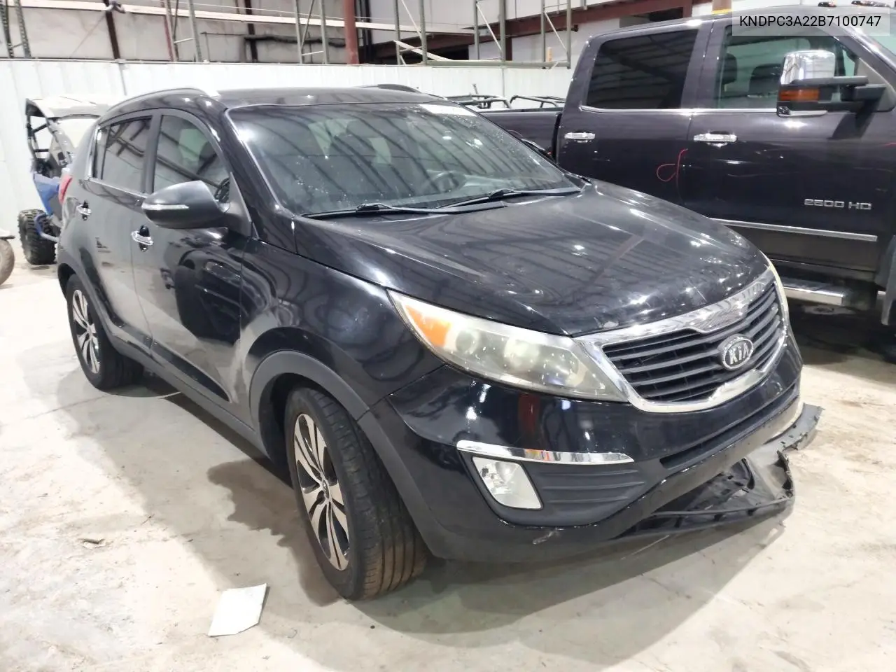 2011 KIA SPORTAGE VIN KNDPC3A22B7100747 — фото 4