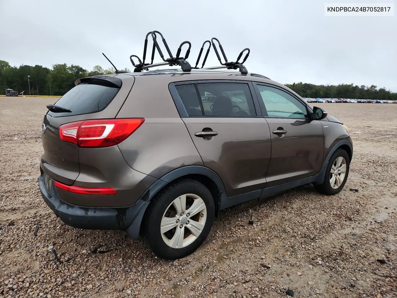 2011 KIA SPORTAGE VIN KNDPBCA24B7052817 — фото 3