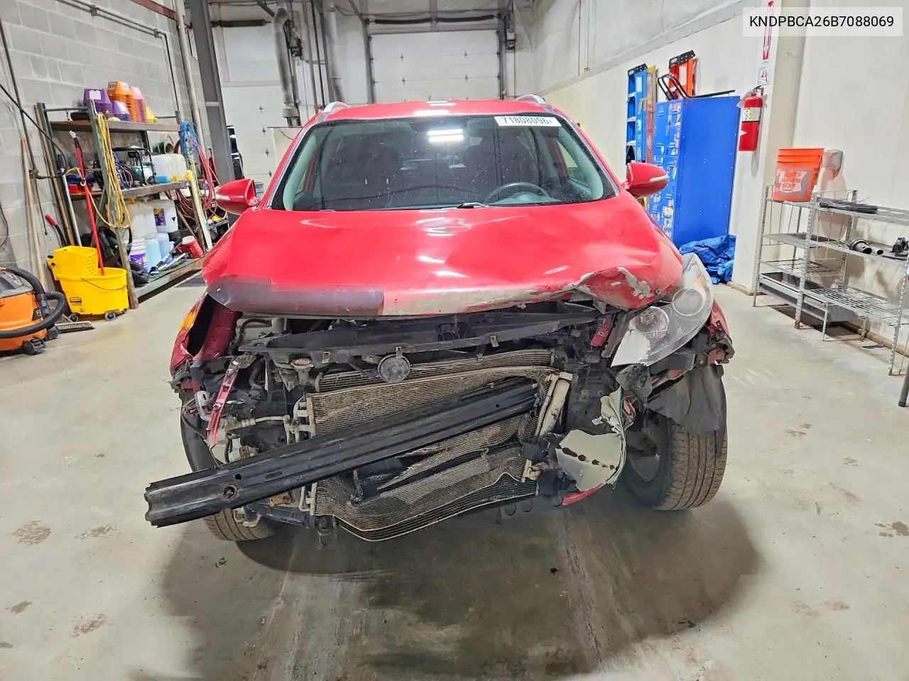 2011 KIA SPORTAGE VIN KNDPBCA26B7088069 — фото 5