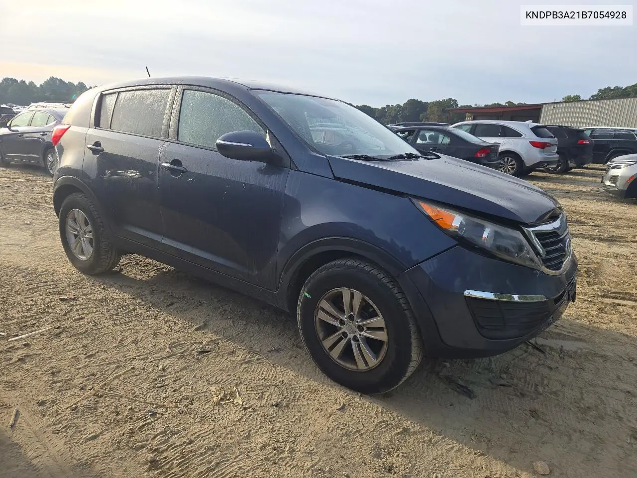 2011 KIA SPORTAGE VIN KNDPB3A21B7054928 — фото 4