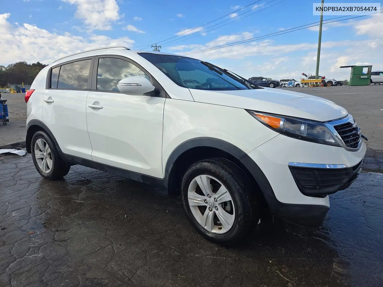 2011 KIA SPORTAGE VIN KNDPB3A2XB7054474 — фото 4