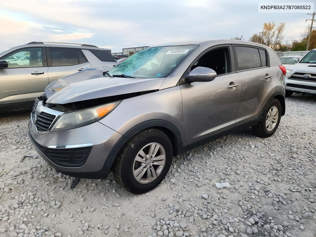 KIA SPORTAGE 2011, VIN KNDPB3A27B7085522